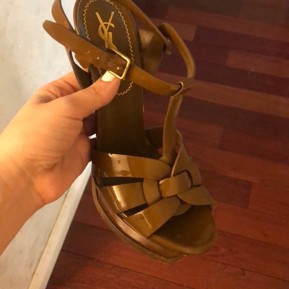 💯 authentic Ysl tribute brown patent - Picture 4 of 7